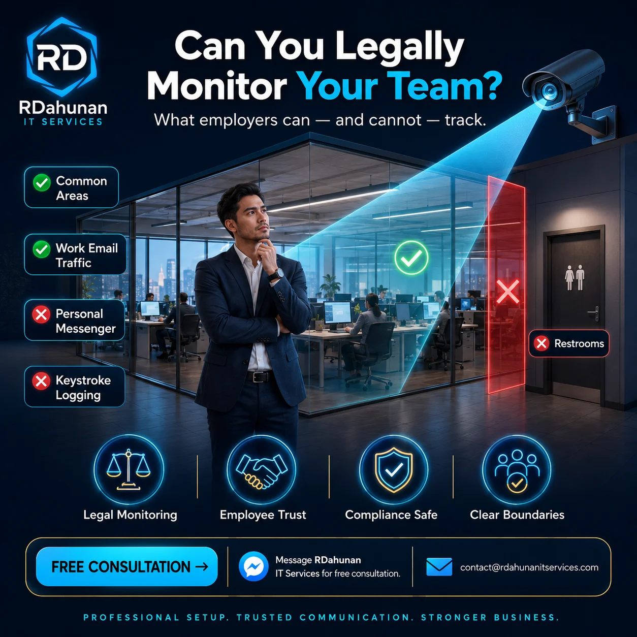 Workplace Privacy in the Philippines: Can You Monitor Employee Email and CCTV?