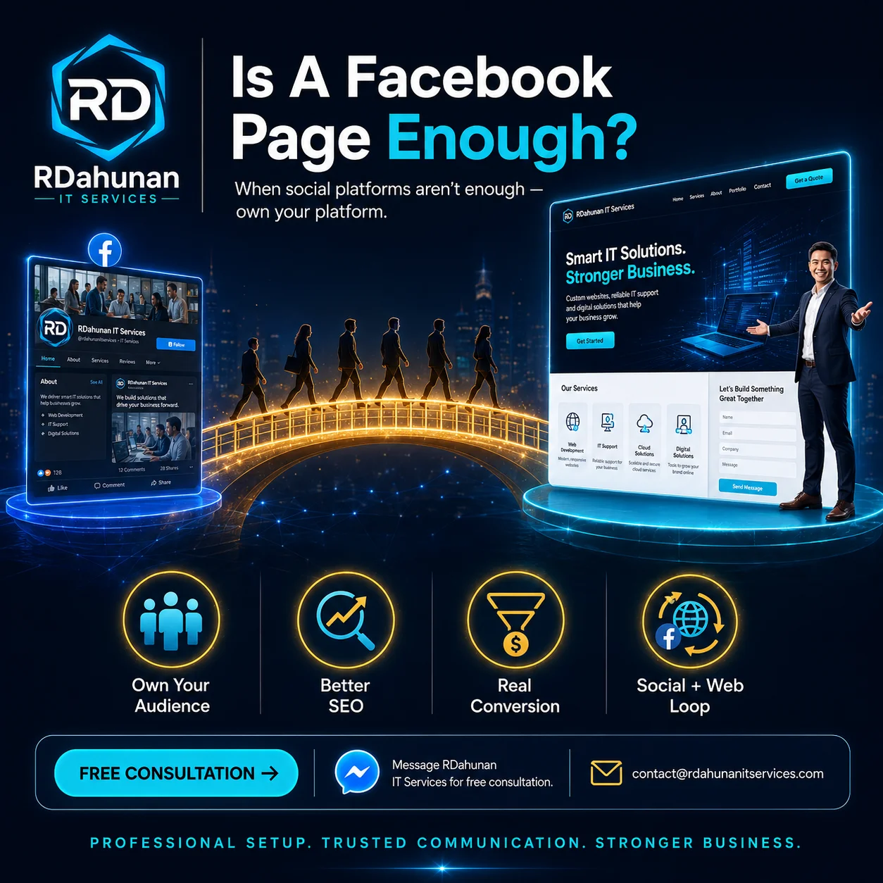 How to Migrate From a Facebook Page to a Real Website Without Losing Customers