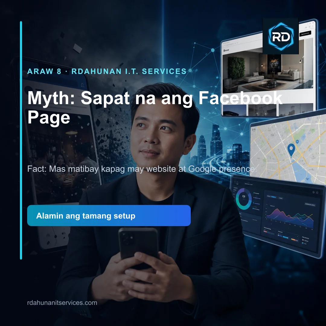 Myth: Sapat na ang Facebook Page