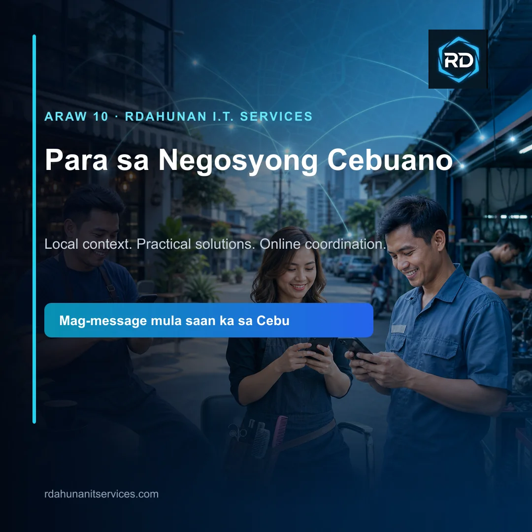 Digital Support para sa Cebu MSMEs